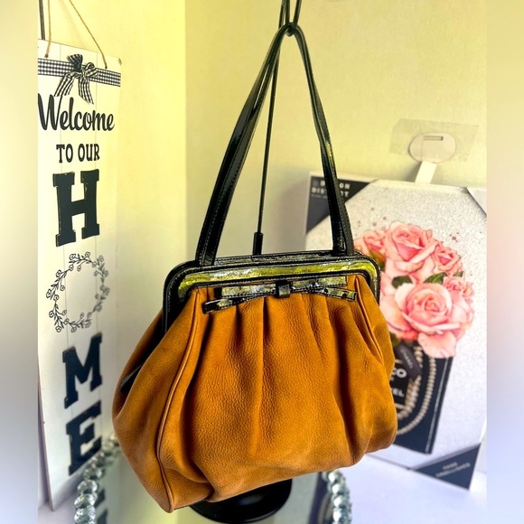 Kate Spade vintage Monica Lady Frames leather shoulder bag - Picture 13 of 17